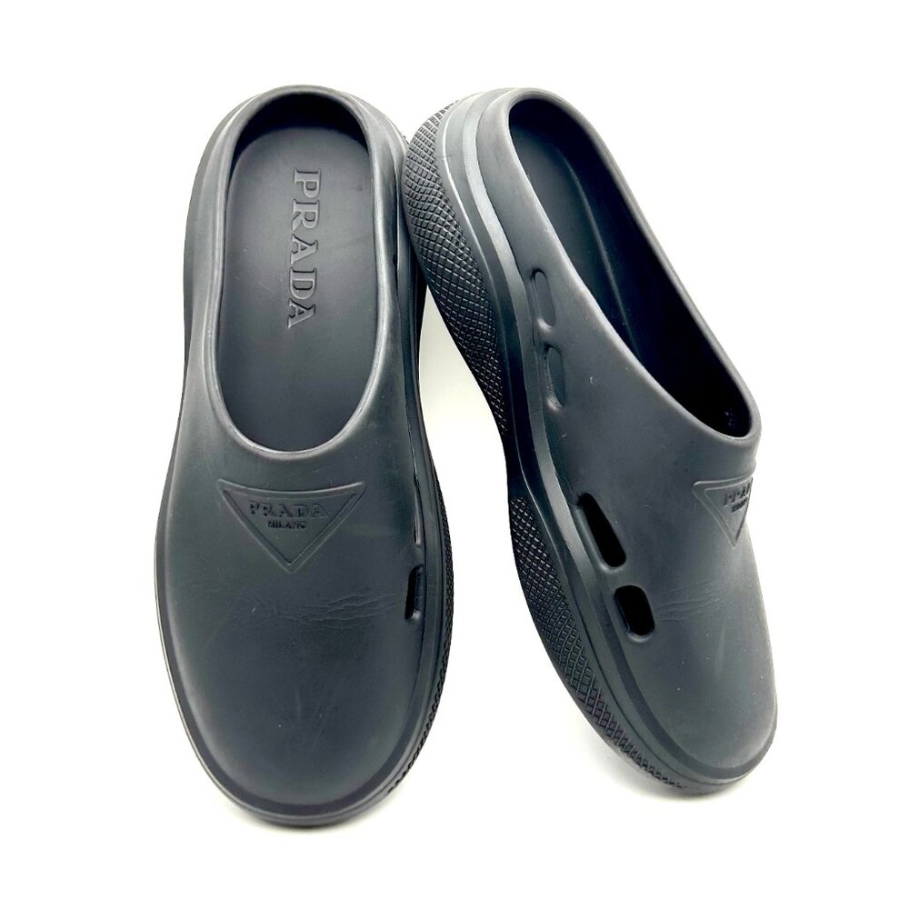 Prada Rubber Mules